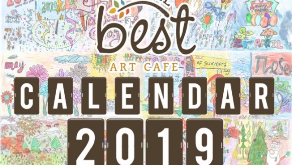 Level Best Art Cafe Calendar 2019 out NOW!
